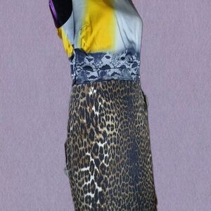 Animal Print Cocktail Dress